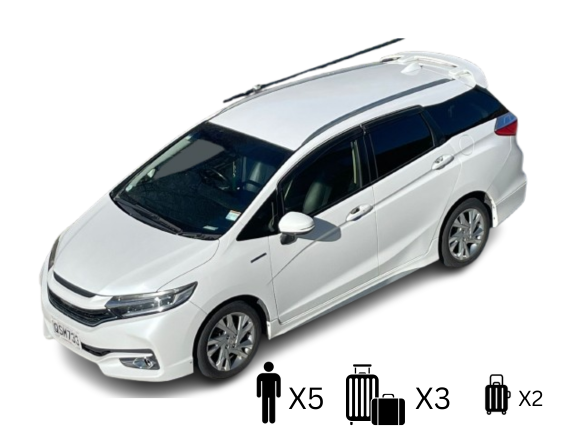 Honda Fit Shuttle Hybrid or Similar Car